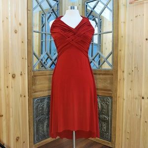 B. Darlin High Low Halter Dress